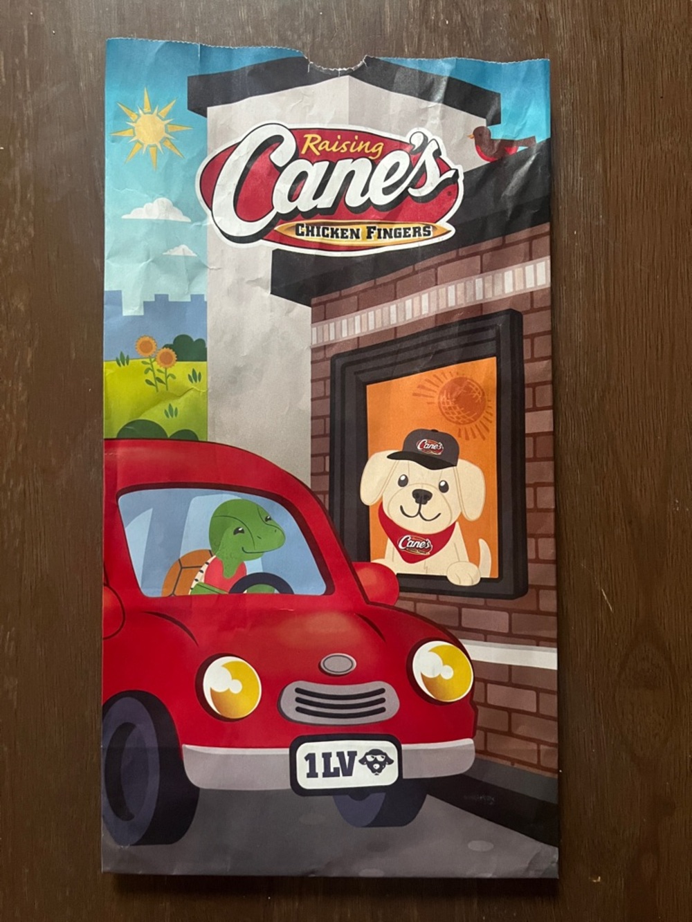 Raising Cane’s Kids Meal Bag
